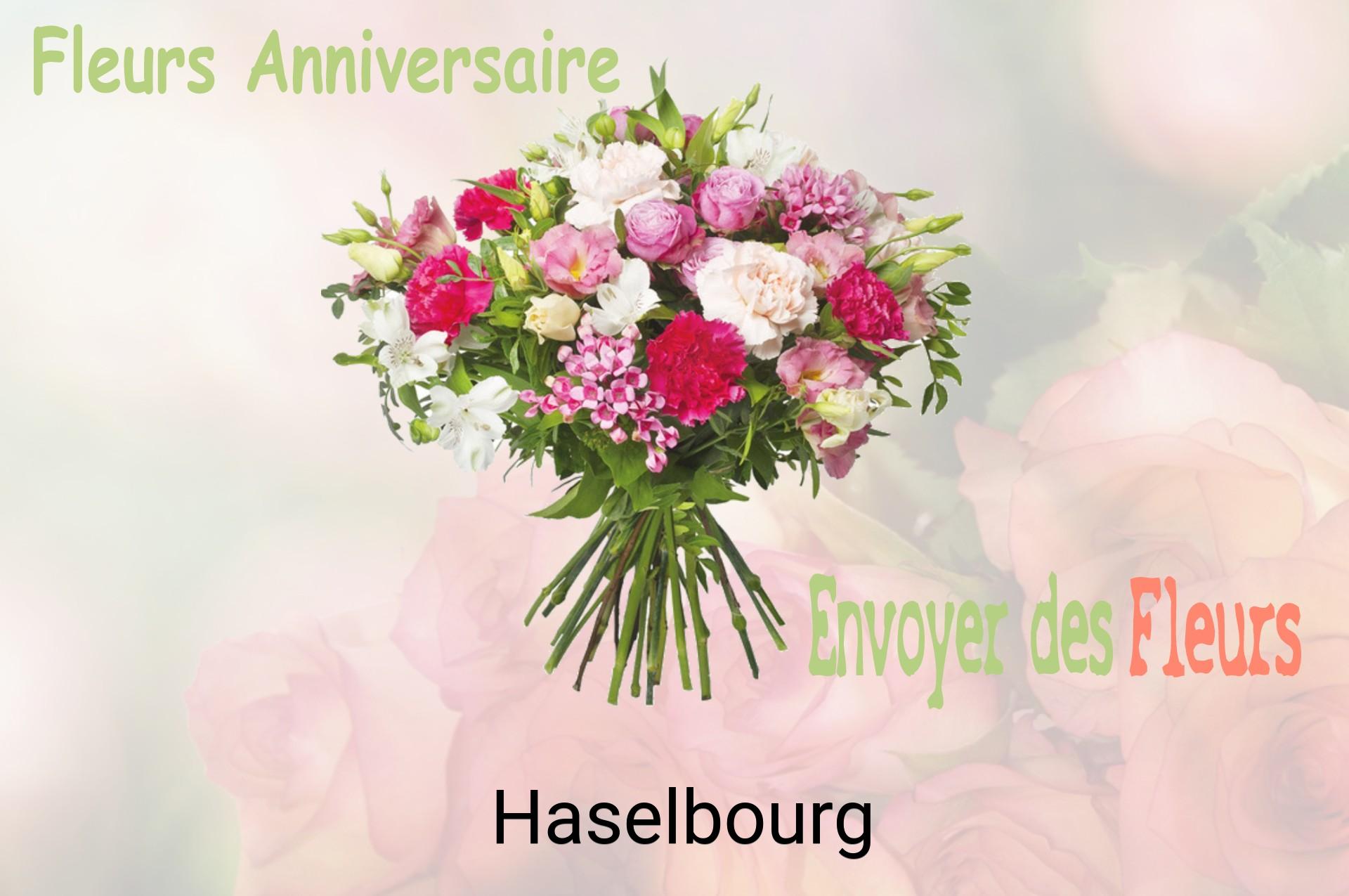 Bouquet de fleurs d’anniversaire livré à Haselbourg