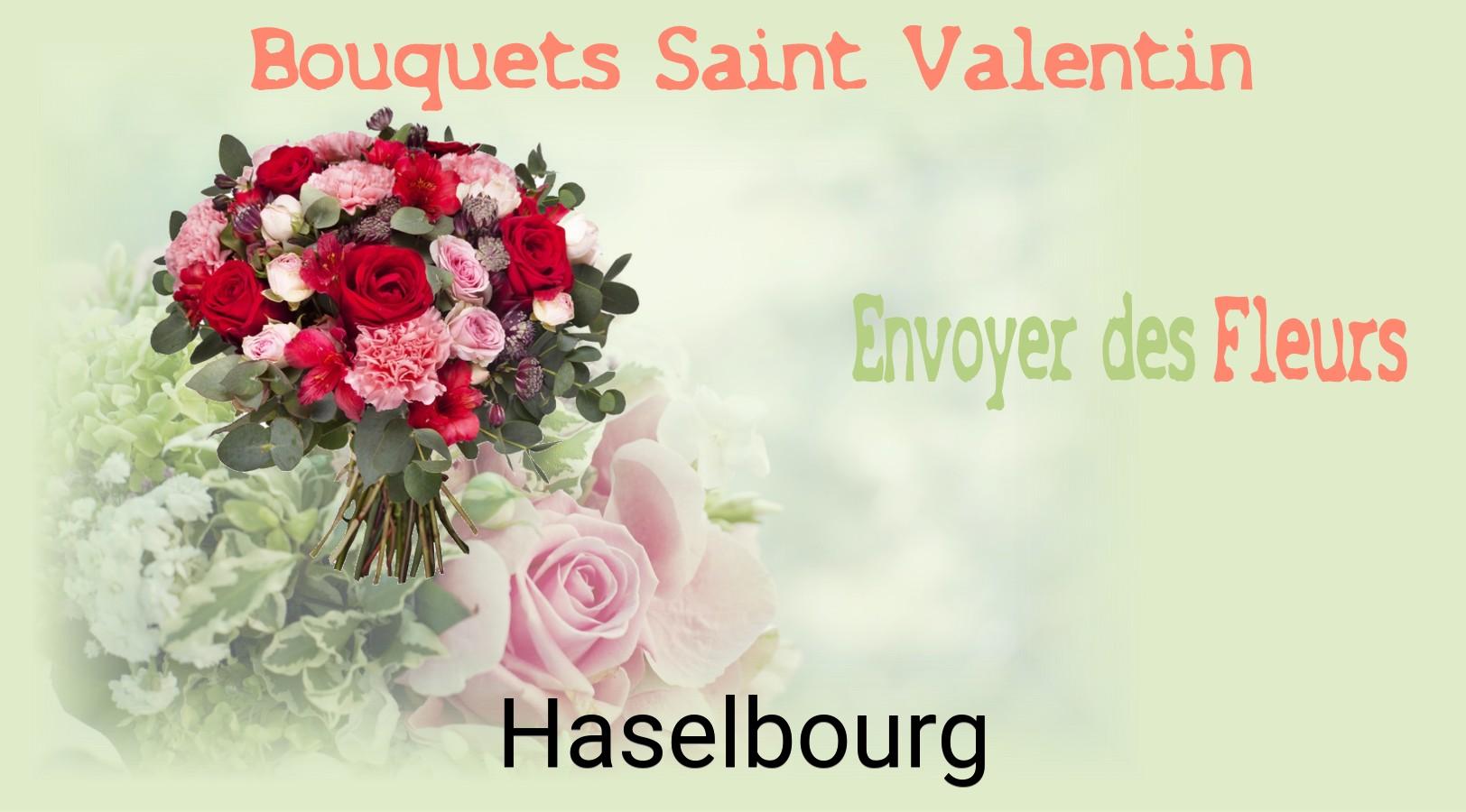 Roses de Saint-Valentin livrées à Haselbourg